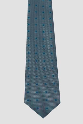 ALTINYILDIZ CLASSICS Men's Green Patterned Green Classic Tie
