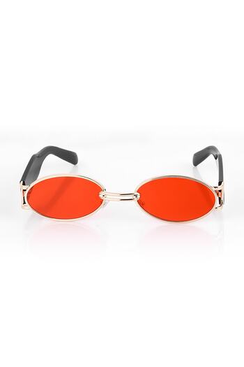 Twelve Design Retro Vintage Oval Bone Women's Sunglasses