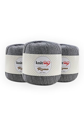 knitme Roma 75 Gr 3 Pack Hand Knitting Yarn Taka Yarn για όλα τα μοντέλα (1001)