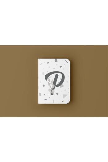 daystore Turkish Letter P Printed Notebook