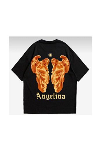 HERMANİTA Unisex Oversize T-shirt Angelina