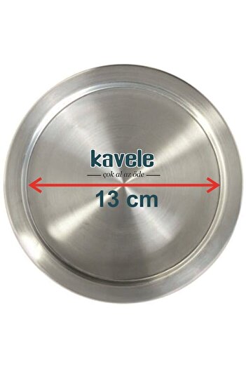 KAVELE 6 Pieces Thick Kadayif Künefe Tray-Kunefe Plate Inner Diameter 14 cm 2-3 People