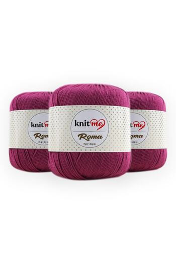 knitme Roma 75 Gr 3 Pack Hand Knitting Yarn Taka Yarn για όλα τα μοντέλα (736)
