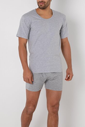 kingspearl Combed Cotton Men's Short Sleeve Undershirt