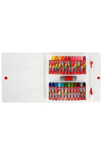 Faber Castell Pastel Paint 24 Colors - With Plastic Bag Holder