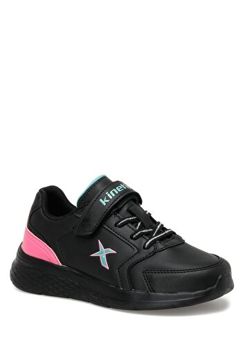 Kinetix Marned J 2pr Black Girls' Sports Shoes
