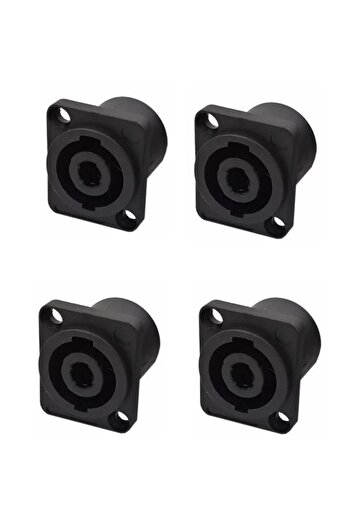 Hepa-Merz Hepa Merz Sfc-spk5-4x Speakon Σύνδεσμος Σασί 4 Πιν Πόρτα Θηλυκή Speakon Σασί (4 Τεμάχια)