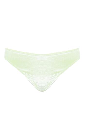 DeFacto Fall In Love Regular Fit Basic Velvet Bikini Bottom Y0296az22hs