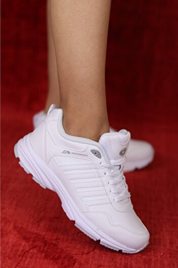 M.P. White - Unisex High Sole Seasonal Waterproof Sports Shoes