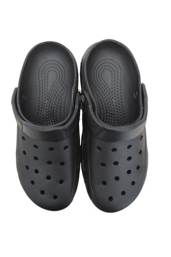 GEZER Black Eva Sandals - Comfortable and Lightweight, Water Resistant Slippers