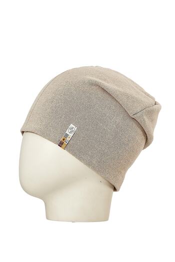 Fonem Unisex Cotton Vicks Beanie Fo 2408 Beige