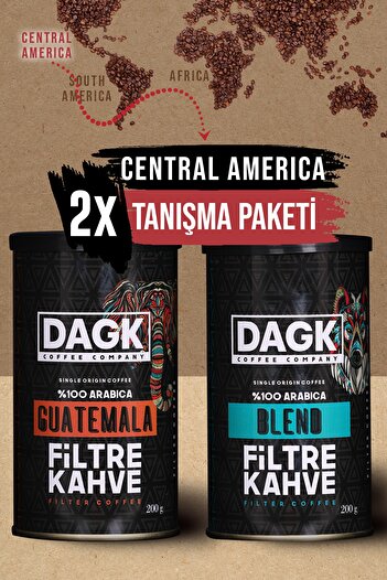 Dagk Central Amerıca Filtre Kahveleri Tanışma Paketi