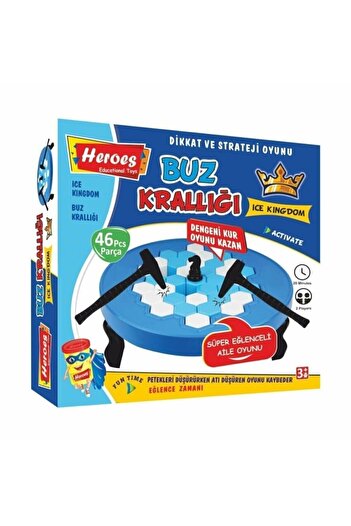 HEROES 46 Piece Attention And Strategy Game Ice Kingdom Game