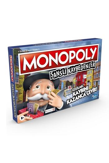 Hasbro E9972 Monopoly Lucky Losers/ Gaming +8 Years