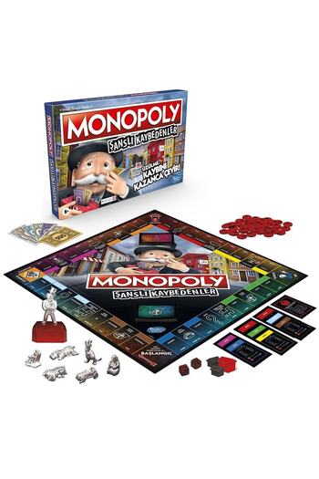 Hasbro E9972 Monopoly Lucky Losers/ Gaming +8 Years