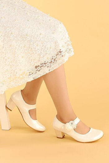 KARAMAZI Girl's Casual Ballerinas - 751 Skin, 4 Cm Heel