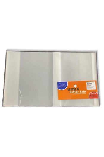 Umix 1913 A5 Transparent Notebook Container 10 Pack
