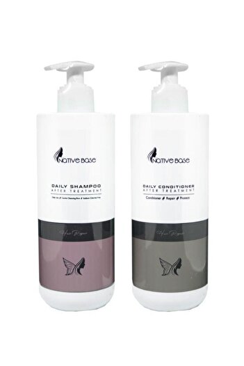 Native Base Daily Günlük Şampuan 500 ml Ve Saç Kremi 500 ml