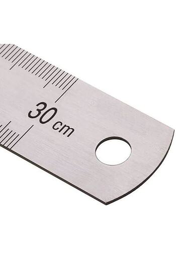 Faber Castell 30 Cm Measuring Steel Ruler