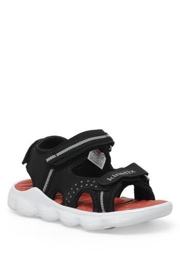 Kinetix Funzo 2fx Black Boys Sandals