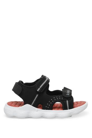 Kinetix Funzo 2fx Black Boys Sandals