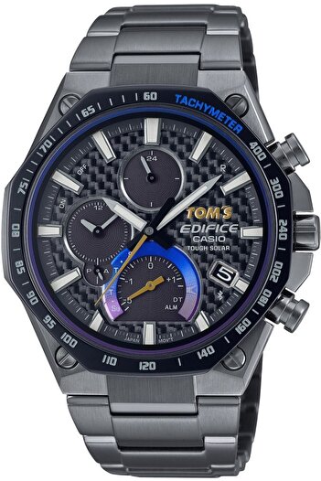 Casio EDIFICE Solar-Powered Chronograph Watch EQB-1100TMS-1ADR