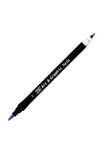 Zig Art & Graphic Twin Marker Drawing Pen 602 English Lavender