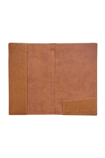ankara menü (1 Piece) Leather Account Pad Box, Change, Single Pocket for Ticket, Color Options