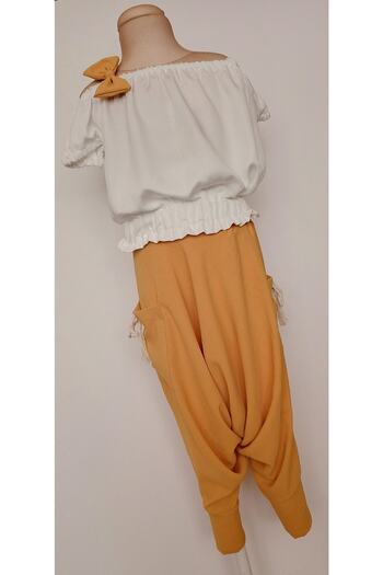 moms and babies Children's Trousers Shalwar with Bustier