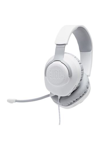 JBL سماعة رأس الألعاب Quantum 100 White (ضمان تركيا)