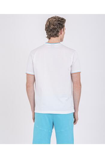 PAUL&SHARK Men's Knitted T-shirt C.wCotton