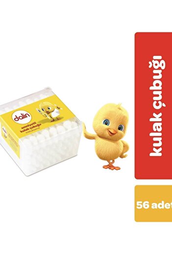 Dalin Marka: Emniyetli Kulak Çubuğu 56'lı Kategori: Diğer Bebek Bakım Ürünleri