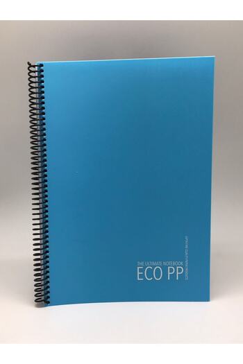 Gıpta Eco Pp Spiral Pp Cover Notebook A4 60 coli pătrate