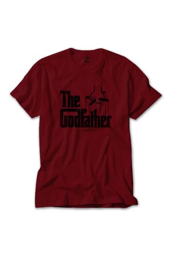 Z zepplin The Godfather Distorted Red T-Shirt