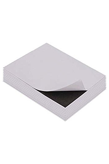 Hdg 1 Adet Kendinden Yapışkanlı Fotoğraf Magneti, 21x30 Cm ( A4 Ebat ) Levha Foto Magnet Mıknatıs