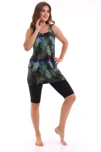 Aykum Mayo Tights Dress Swimsuit