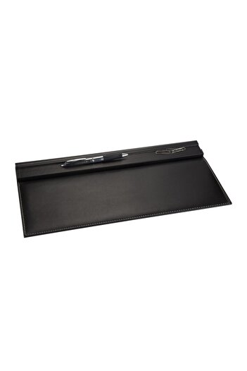 2K Diplomat Faux Leather Covered Spiral Calendar Desktop 21x40 cm