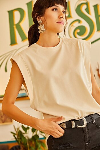 Olalook Women's Stone Armpit Piece Bat T-Shirt TSH-19000330