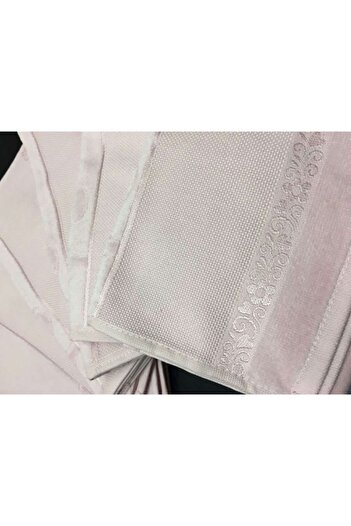 Nurpak Set of 6 Ethamine Cross Stitch 30x50 Powder Small Kitchen Towels