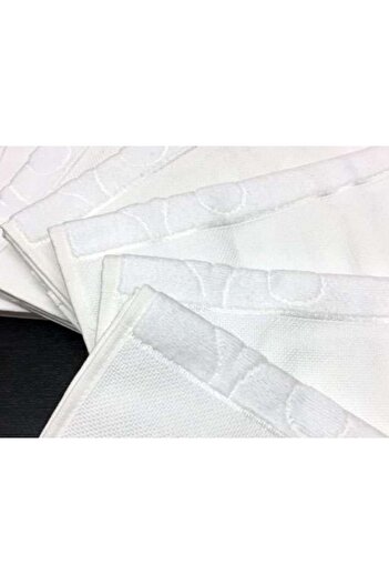 Nurpak 6-Piece Ethamine Cross Stitch 30x50 White Small Kitchen Towels