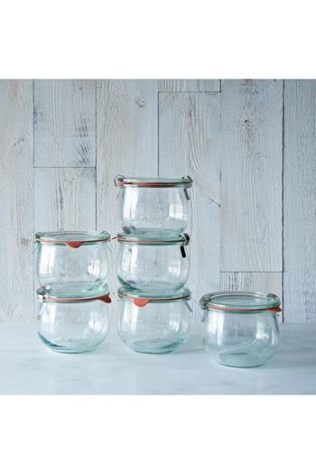 Weck Set of 6 580 ml Tulip Jars