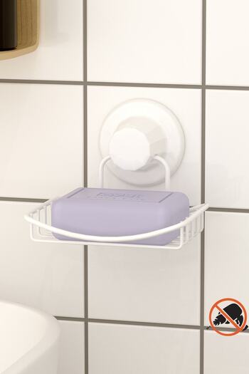 Teknotel No Drill White Soap Dish Dm265