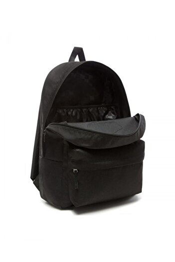 Vans Unisex Black Backpack - Realm Iii Vn0A3Ui6Blk