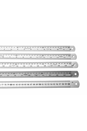 Lutart La-040 Model 40cm Steel Ruler