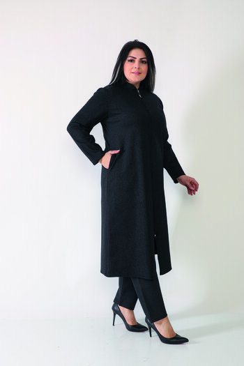 Şahbaz Plus Size Winter Coat