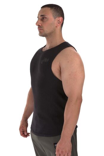 Big Sam Men's Training Tank Stretch Performance Top 2313