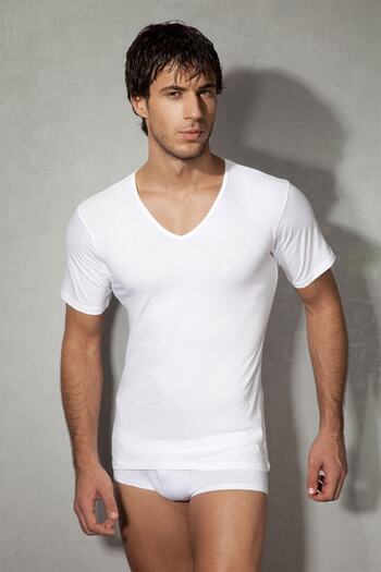Doreanse Men's White Undershirt 2810