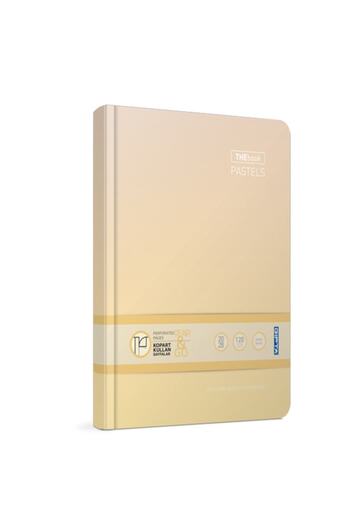 Gıpta 3-3316000-2011 Thebook Pastels Hard Cover Checked Notebook 160 Sheets 14x20 Cm