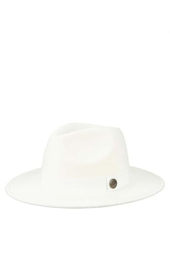 SüsAksesuar Ornamental Accessory Panama Trilby 0001 - Ornamental Accessory - 0001 - White - Std