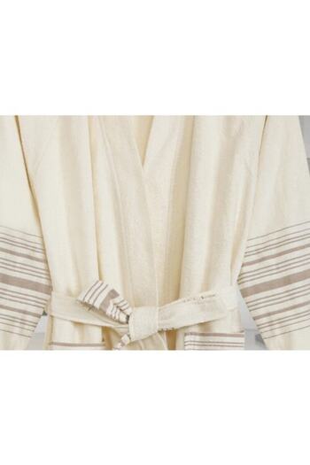 İrya New Deep Spa Bathrobe Ecru S-M